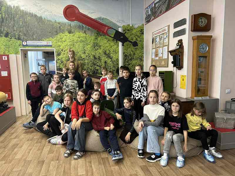 в музее истории Красноярской железной дороги.